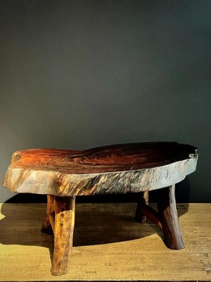 Vintage Tree Trunk Coffee Table-ZMG-1814502