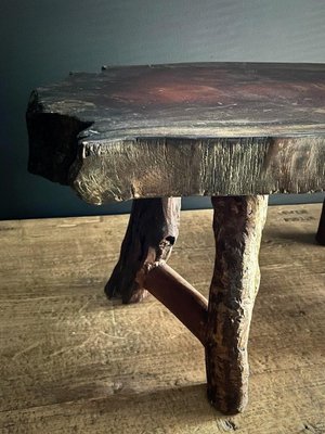 Vintage Tree Trunk Coffee Table-ZMG-1814502