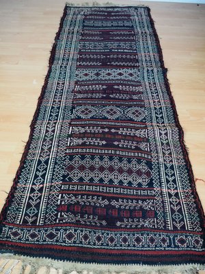 Vintage Tribal Nomadic Beluch Kilim Rug, Afghanistan, 1930s-UZN-1410928