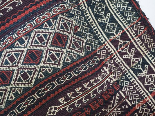 Vintage Tribal Nomadic Beluch Kilim Rug, Afghanistan, 1930s-UZN-1410928