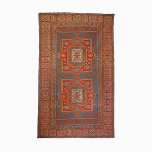 Vintage Tribal Nomadic Caucasian Sumakh Kilim Rug, 1950s-UZN-1393449