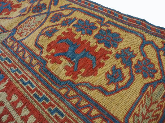 Vintage Tribal Nomadic Sumakh Kilim Rug, 1950s-UZN-1393444