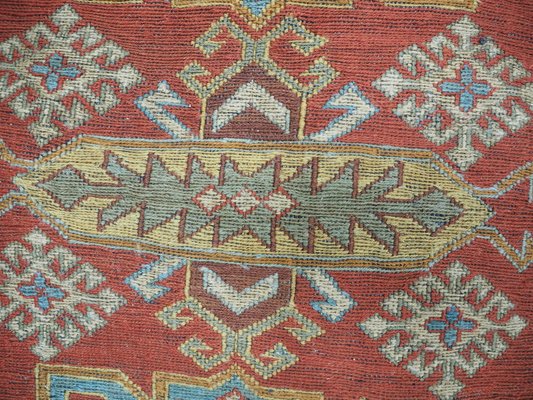 Vintage Tribal Nomadic Sumakh Kilim Runner Rug-UZN-1393447