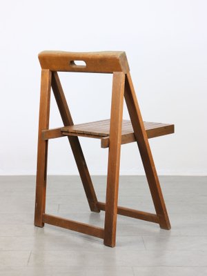 Vintage Trieste Folding Chairs attributed to Aldo Jacober, 1960s, Set of 2-HGJ-1438584