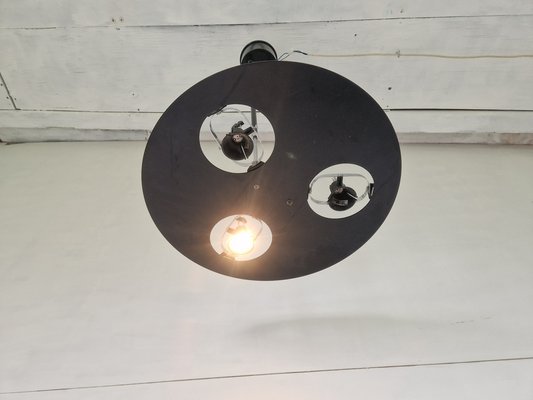 Vintage Triple Spot Pendant Lamp from Dijkstra, 1980s-DGW-2028826