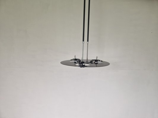 Vintage Triple Spot Pendant Lamp from Dijkstra, 1980s-DGW-2028826