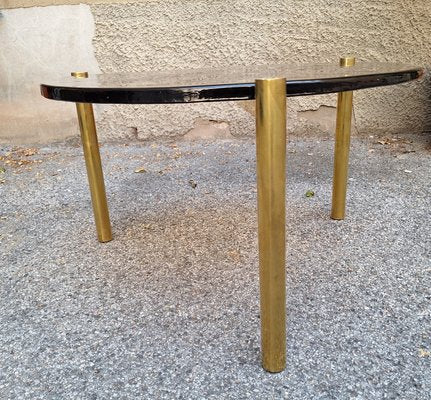 Vintage Tripod Brass Coffee Table-OHK-2020717