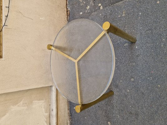 Vintage Tripod Brass Coffee Table-OHK-2020715