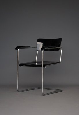 Vintage Tubular Frame Chair from EMS Overschie, 1930s-MB-2034516