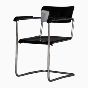 Vintage Tubular Frame Chair from EMS Overschie, 1930s-MB-2034516