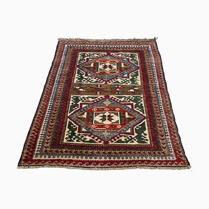 Vintage Turkish Hand-Knotted Kars Kazak Rug-AIV-1326646