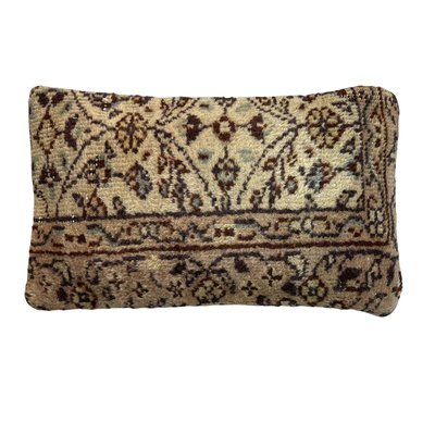 Vintage Turkish Handmade Cushion Cover in Wool & Cotton-AIV-1341071