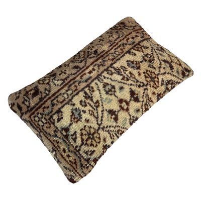 Vintage Turkish Handmade Cushion Cover in Wool & Cotton-AIV-1341071