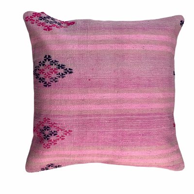 Vintage Turkish Kilim Cushion Cover-AIV-797824