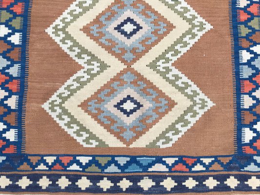 Vintage Turkish Kilim Flat Rug-YMM-1061553