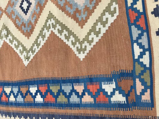 Vintage Turkish Kilim Flat Rug-YMM-1061553