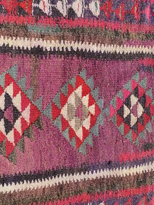 Vintage Turkish Kilim Flat Runner-YMM-1062181