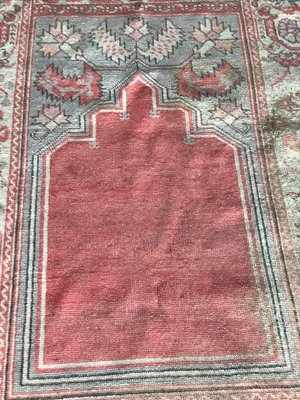 Vintage Turkish Prayer Kilim Rug, 1930s-OXJ-727785