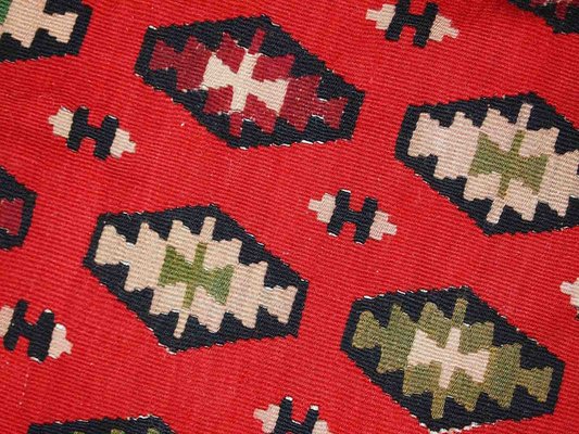 Vintage Turkish Sharkoy Kilim, 1950s-JZV-1148580