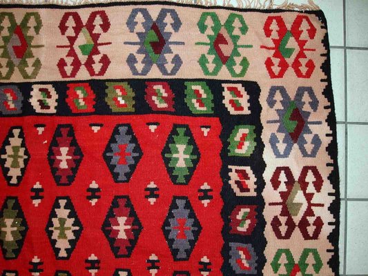 Vintage Turkish Sharkoy Kilim, 1950s-JZV-1148580