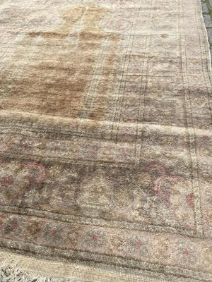 Vintage Turkish Silk Kayseri Rug-YMM-1214693