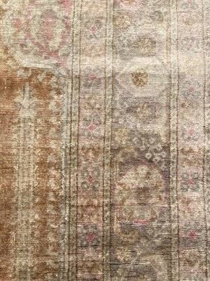 Vintage Turkish Silk Kayseri Rug-YMM-1214693