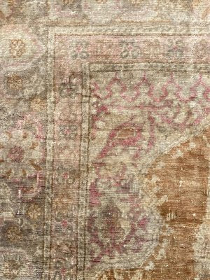 Vintage Turkish Silk Kayseri Rug-YMM-1214693