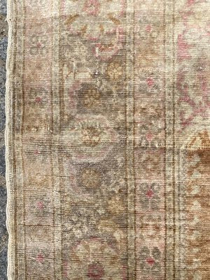 Vintage Turkish Silk Kayseri Rug-YMM-1214693