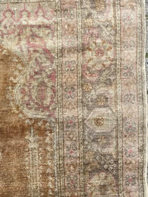 Vintage Turkish Silk Kayseri Rug-YMM-1214693