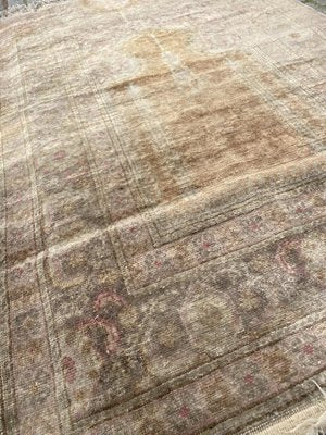 Vintage Turkish Silk Kayseri Rug-YMM-1214693