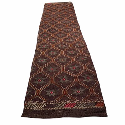 Vintage Turkish Traditional Kilim Rug Runner-AIV-823501