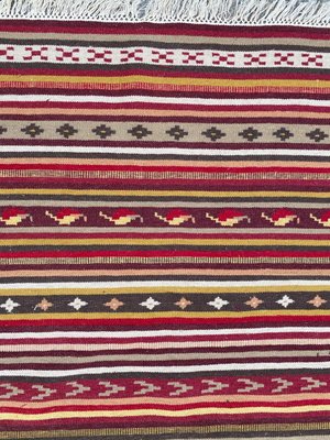 Vintage Turkish Tribal Kilim-YMM-1134719