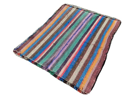 Vintage Turkish Wool Traditional Kilim Rug-AIV-734647