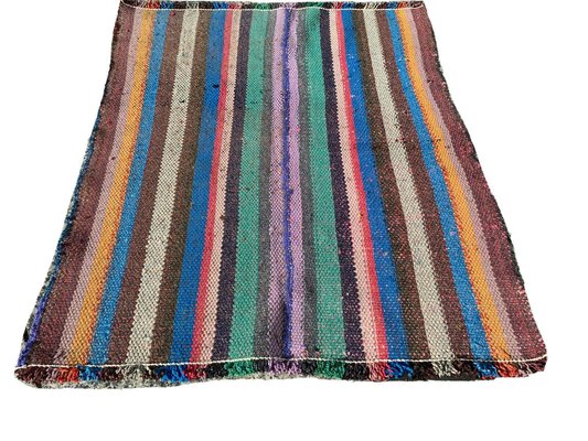 Vintage Turkish Wool Traditional Kilim Rug-AIV-734647