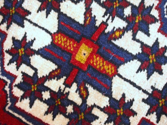 Vintage Turkish Yastik Carpet, 1960s-JZV-952460