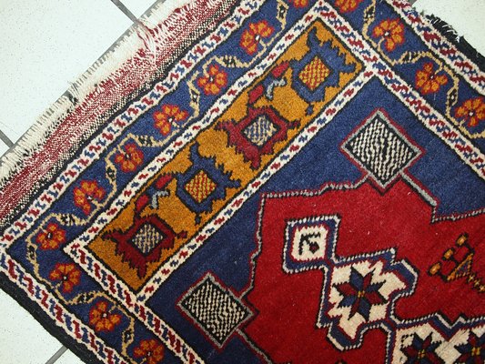 Vintage Turkish Yastik Carpet, 1960s-JZV-952460