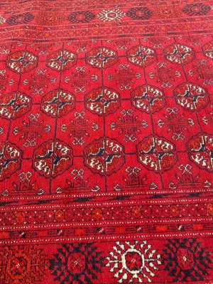 Vintage Turkmen Afghan Bokhara Design Runner-YMM-1062068