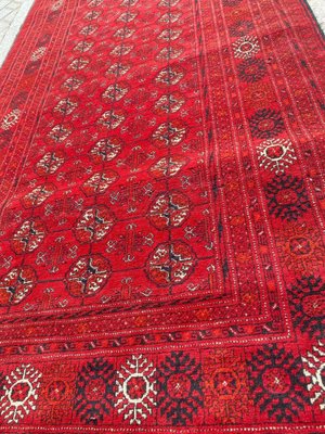 Vintage Turkmen Afghan Bokhara Design Runner-YMM-1062068