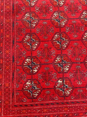 Vintage Turkmen Afghan Bokhara Design Runner-YMM-1062068