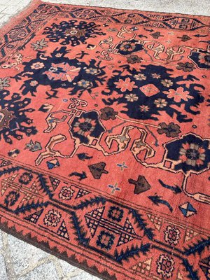 Vintage Turkmen Afghan Rug, 1980s-YMM-1725963