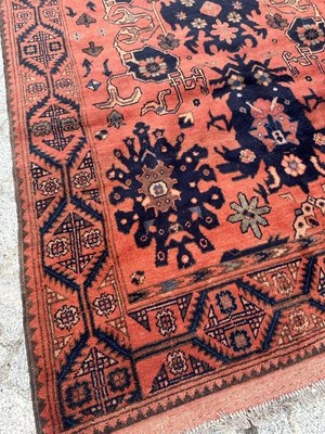 Vintage Turkmen Afghan Rug, 1980s-YMM-1725963