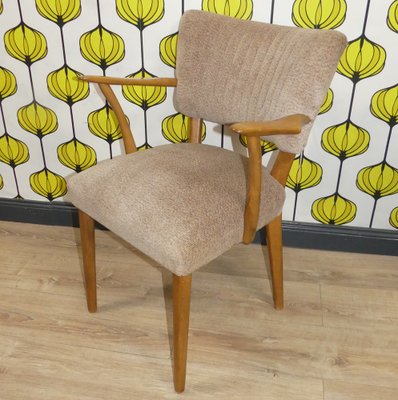 Vintage Upholstered Wood Armchair, 1960s-AFE-1816089