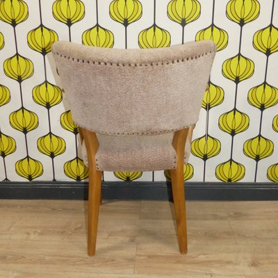 Vintage Upholstered Wood Armchair, 1960s-AFE-1816089