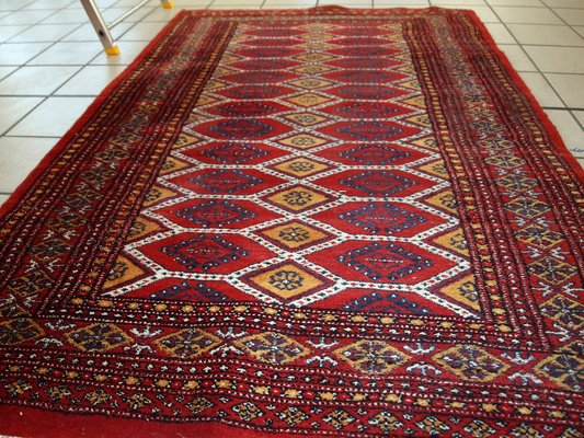 Vintage Uzbek Bukhara Rug, 1960s-JZV-952375