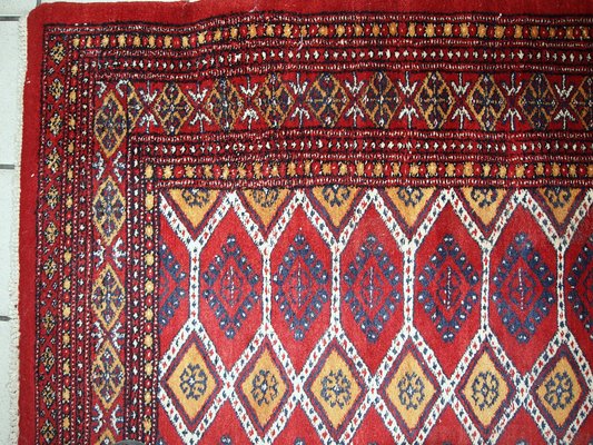 Vintage Uzbek Bukhara Rug, 1960s-JZV-952375