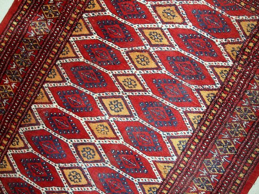 Vintage Uzbek Bukhara Rug, 1960s-JZV-952375