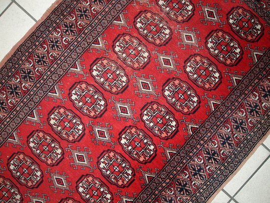 Vintage Uzbek Bukhara Runner, 1960s-JZV-960762