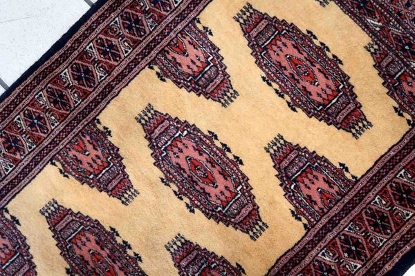 Vintage Uzbek Bukhara Runner Rug, 1970s-JZV-1384312