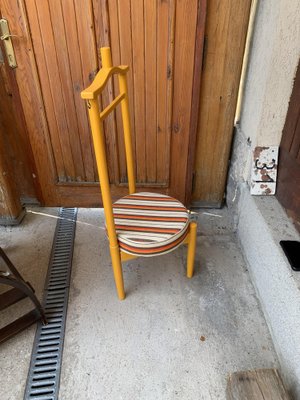 Vintage Valet Stand with Seat, 1950s-OXJ-1725473