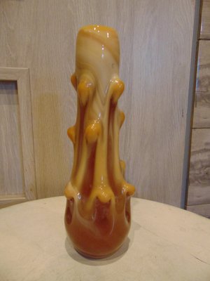 Vintage Vase in Prokuplje Glass, 1970s-CAQ-1183496